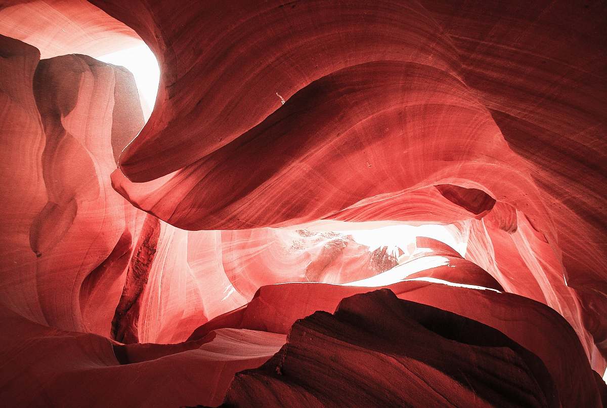 outdoors canyon antelope cave