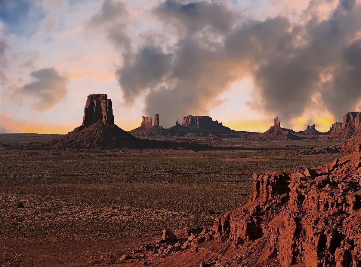 outdoors Grand Canyon landmark desert