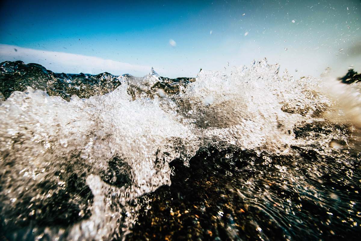 outdoors rippling water ocean