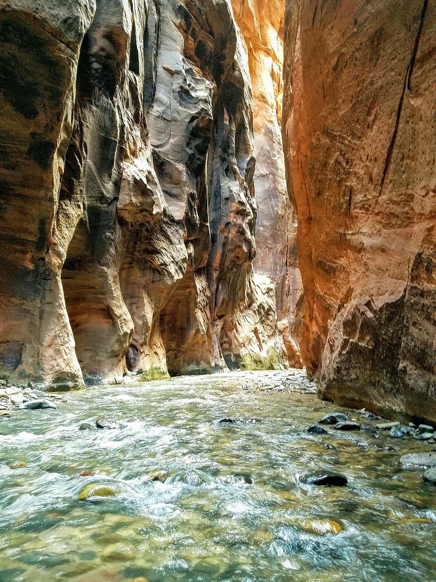 outdoors river and rock mountain
