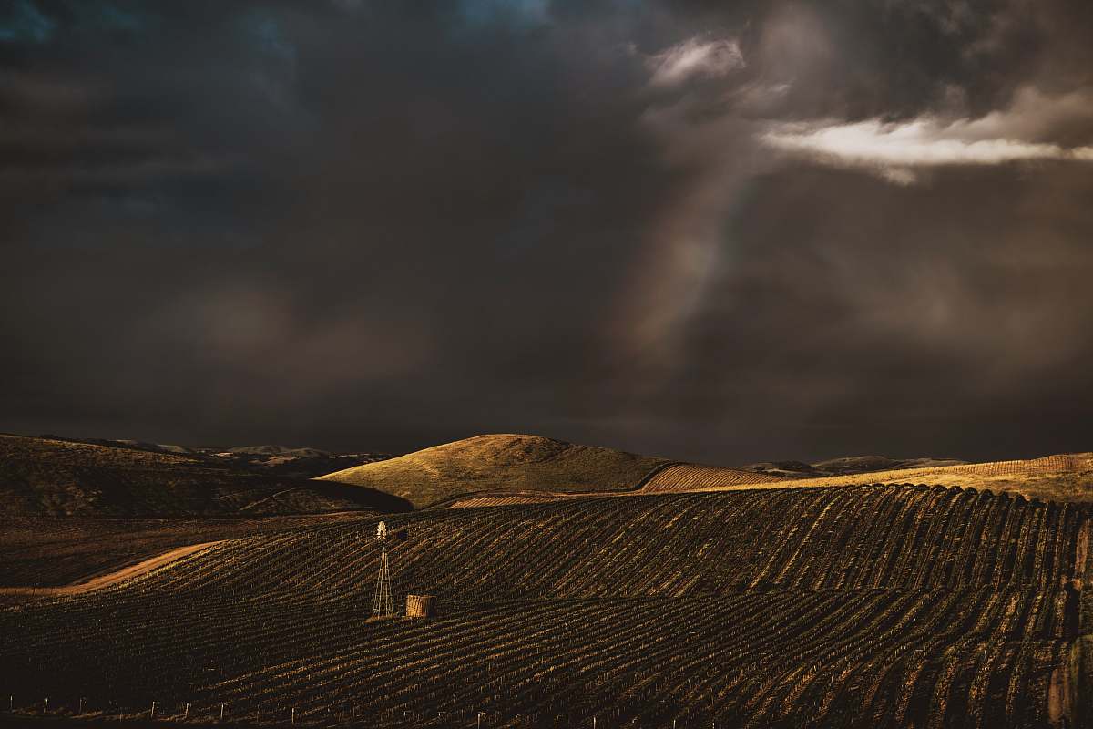 outdoors story clouds under plantation soil