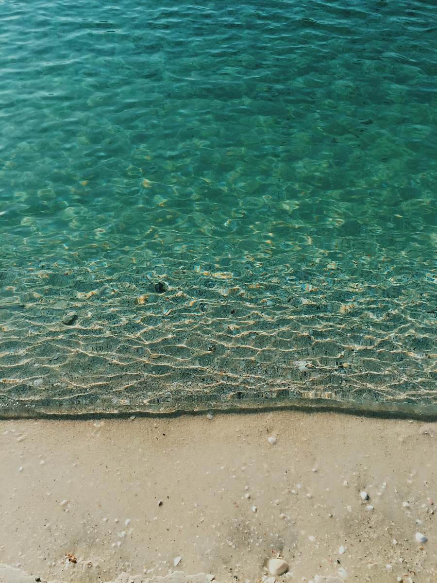 sea calm body of water water