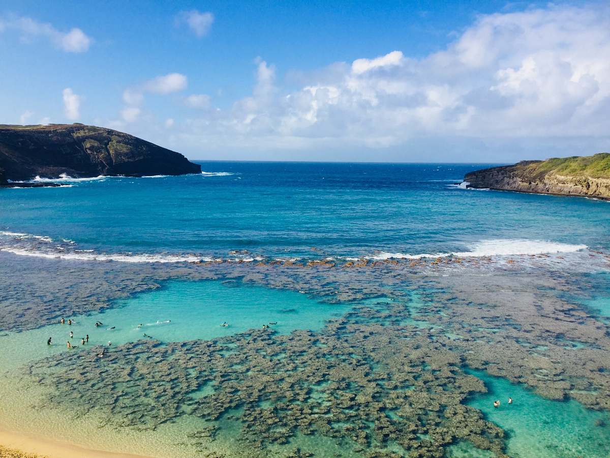 nature body of water under blue sky during daytime ocean