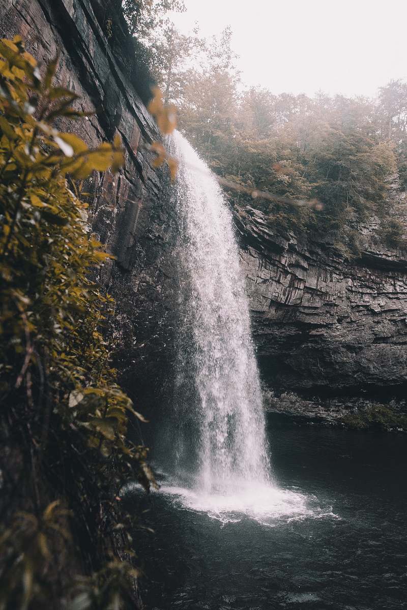 waterfall photo of waterfalls water