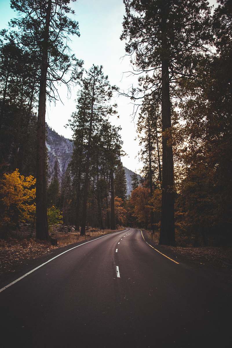 asphalt black road path tarmac