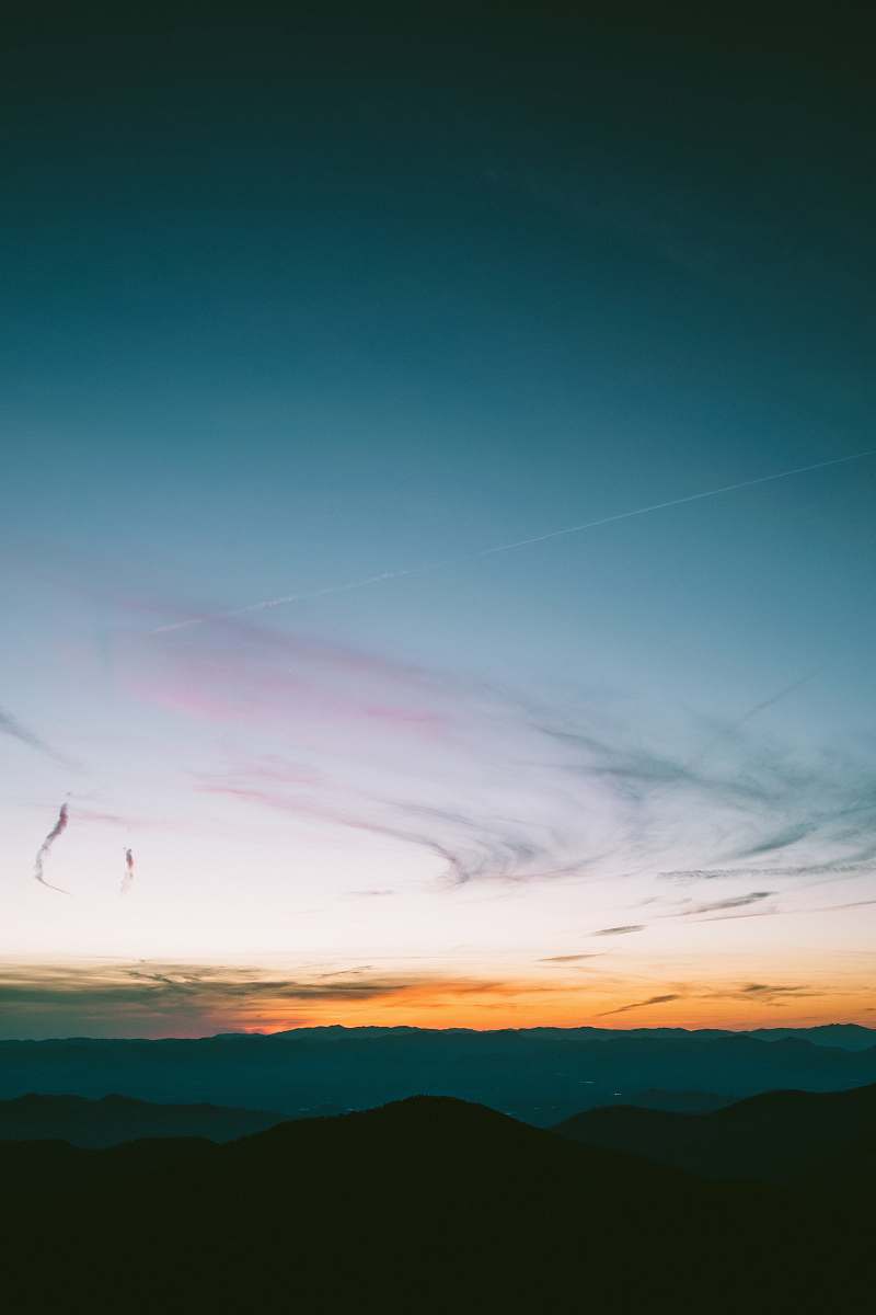 sunrise silhouette of mountains during sunset sunset