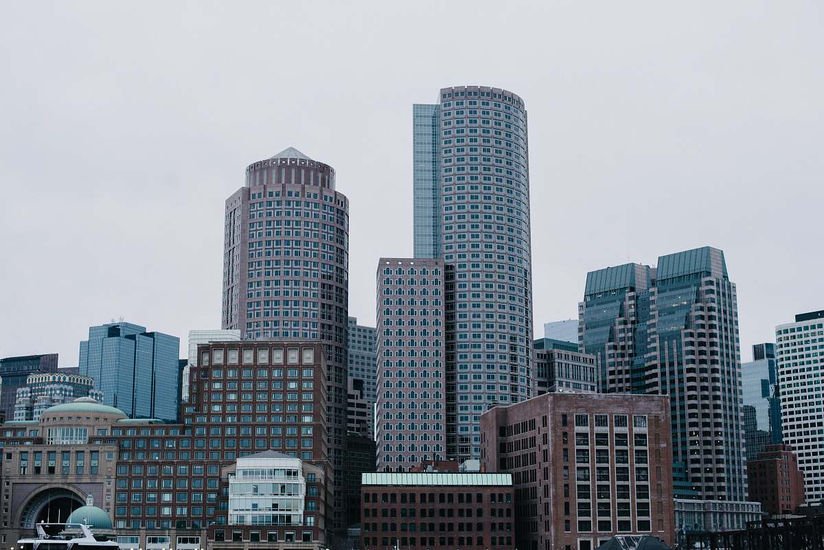 skyscraper landscape photography of buildings boston