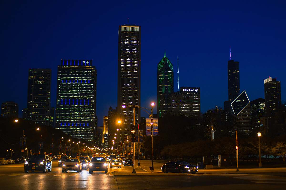 city city during night time downtown