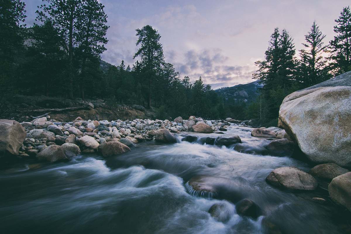 creek river during daytime timelapse photography stream