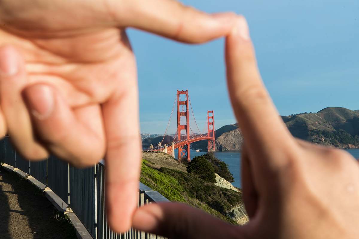 human Golden Gate Bridge, San Francisco, California person