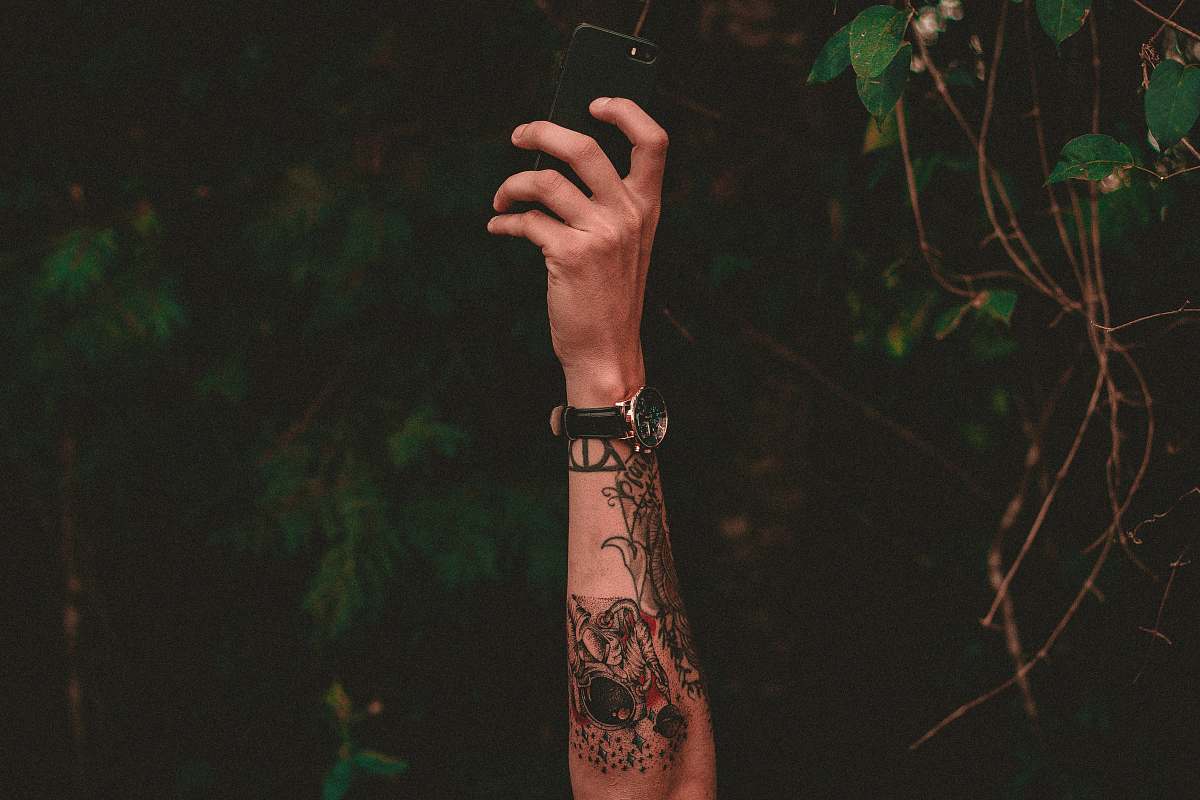cianorte person black hand tattoo brazil