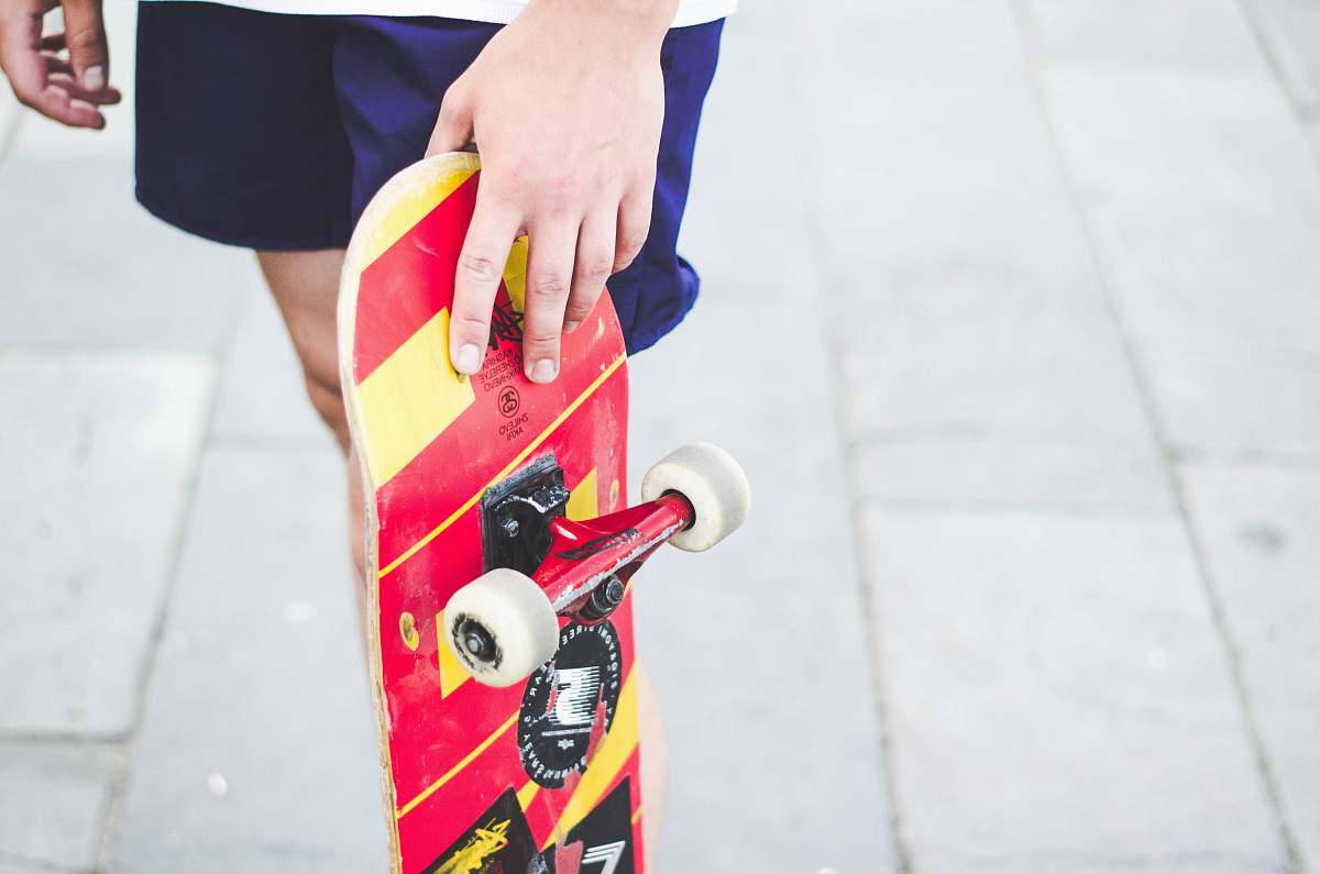 stupino person holding skateboard russia