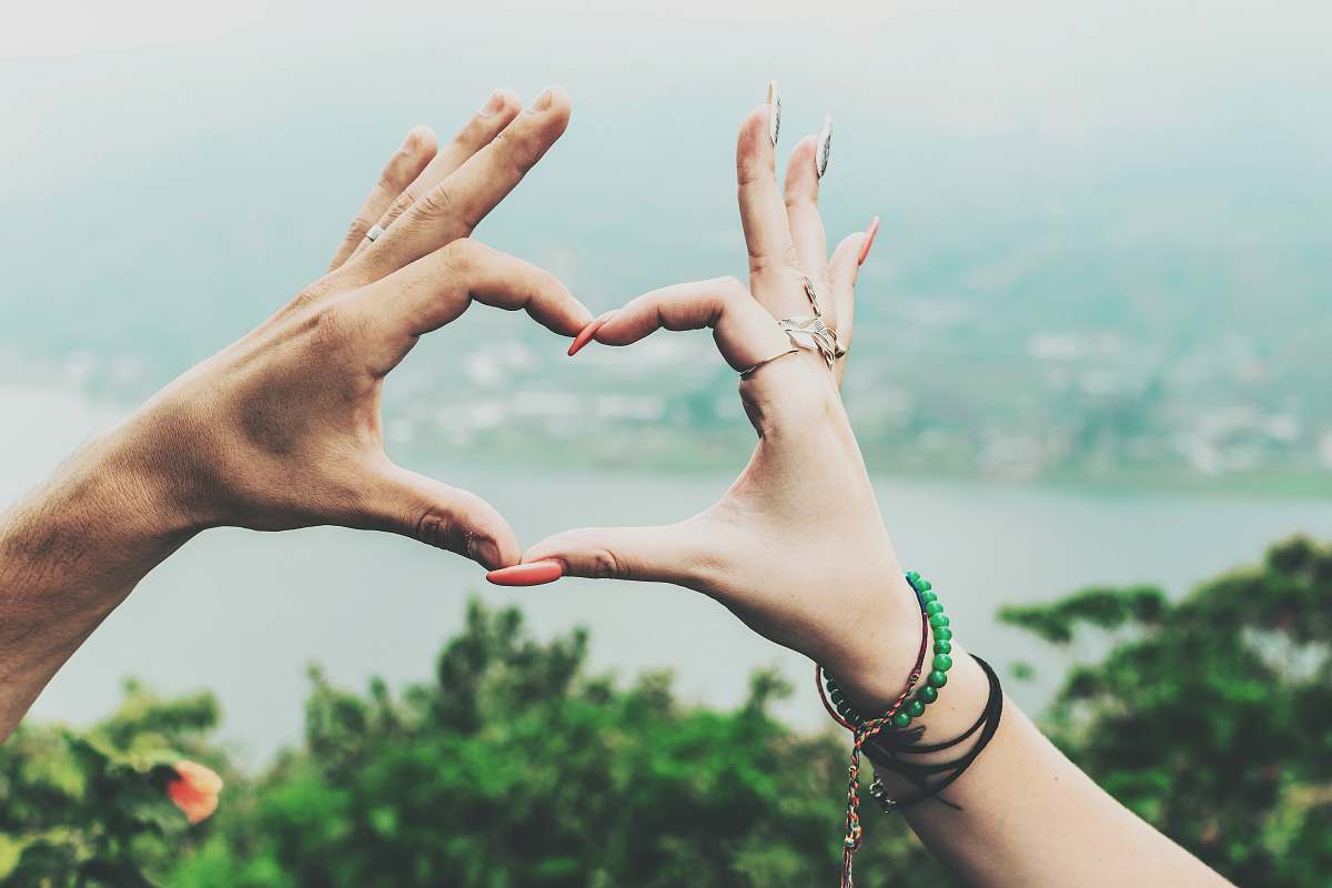 human person's hand person