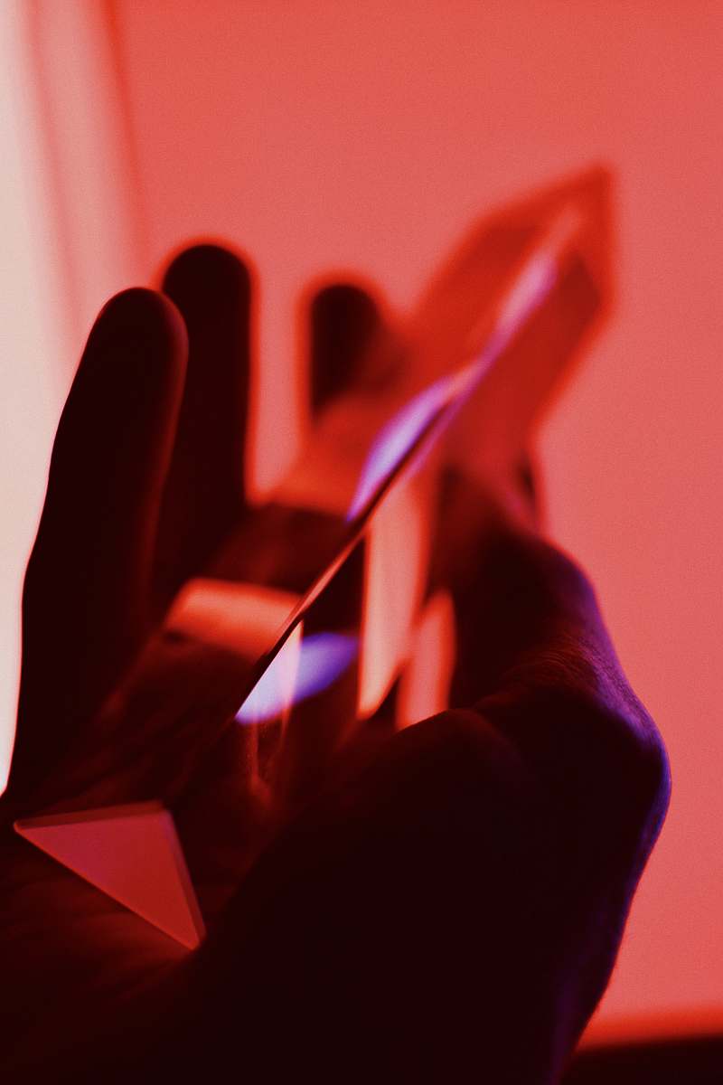 person gold ingot hand