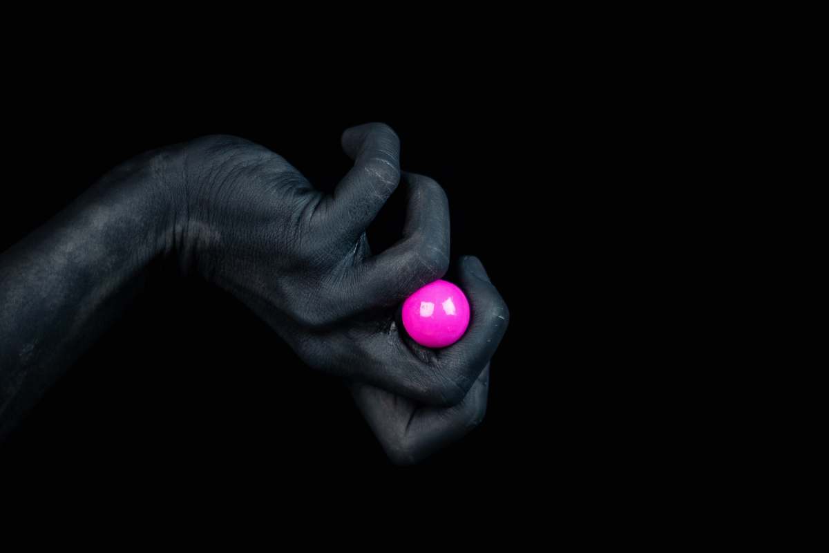 hand right human hand sphere