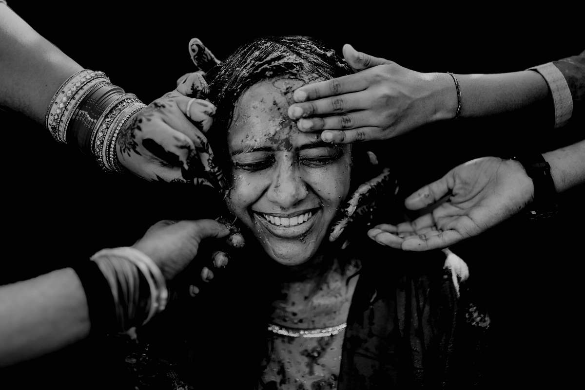human grayscale photography of woman black-and-white