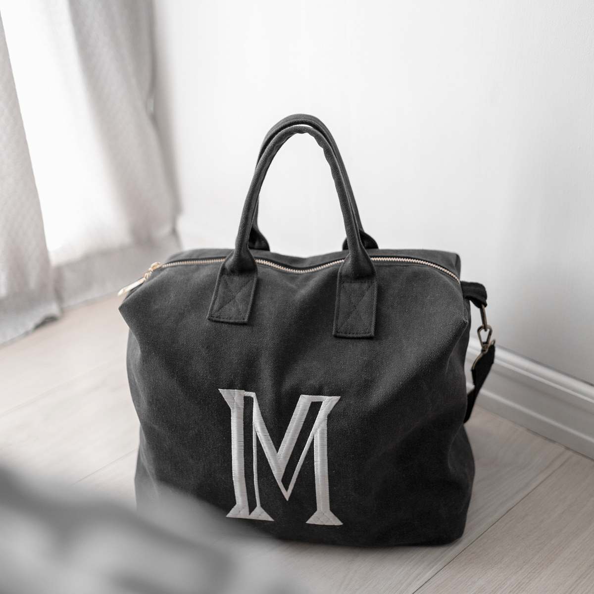 accessory black tote bag bag