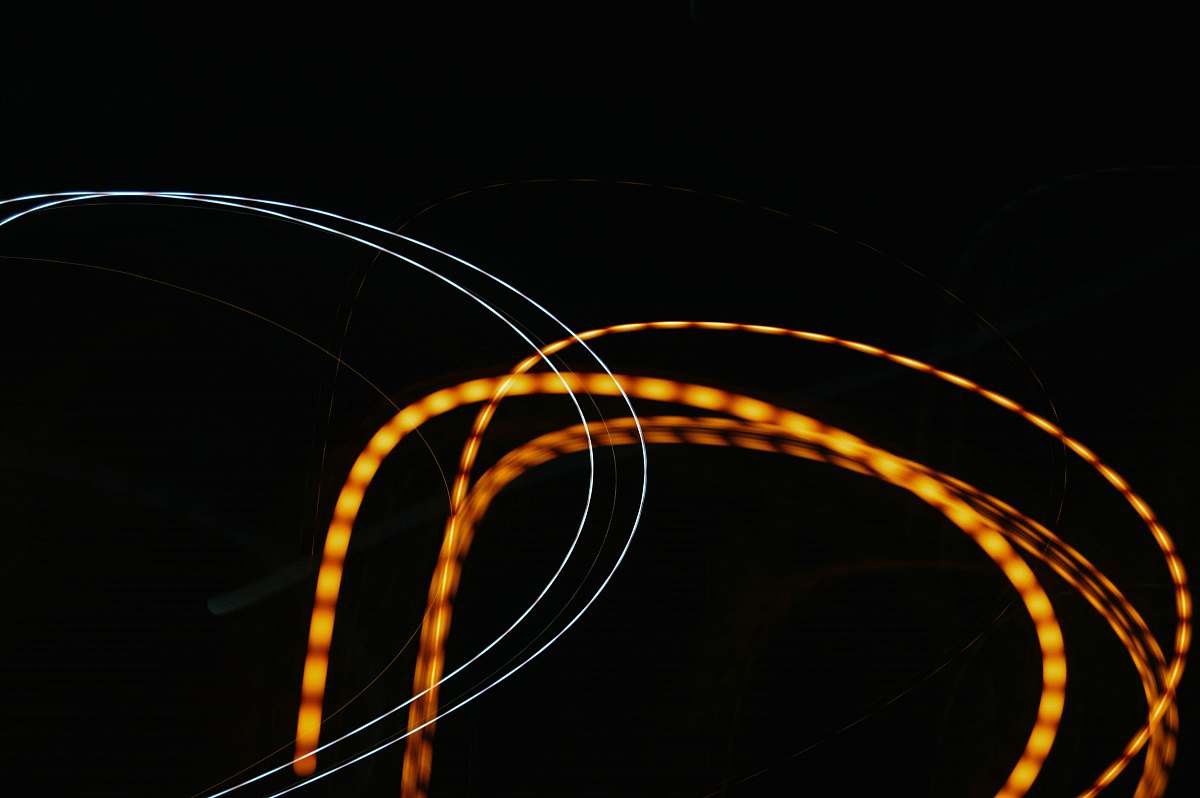 portugal yellow LED strip fractal