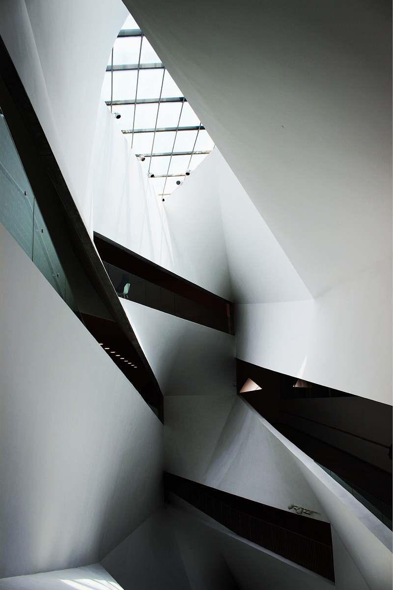 building building interior view ceiling