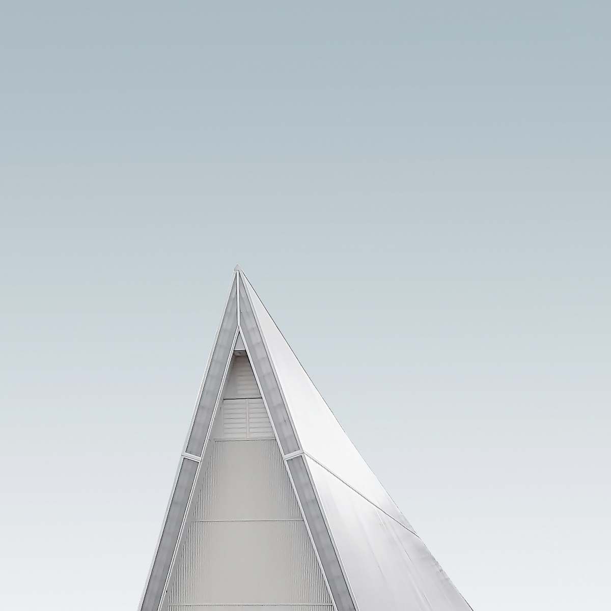 grey gray building tip triangle
