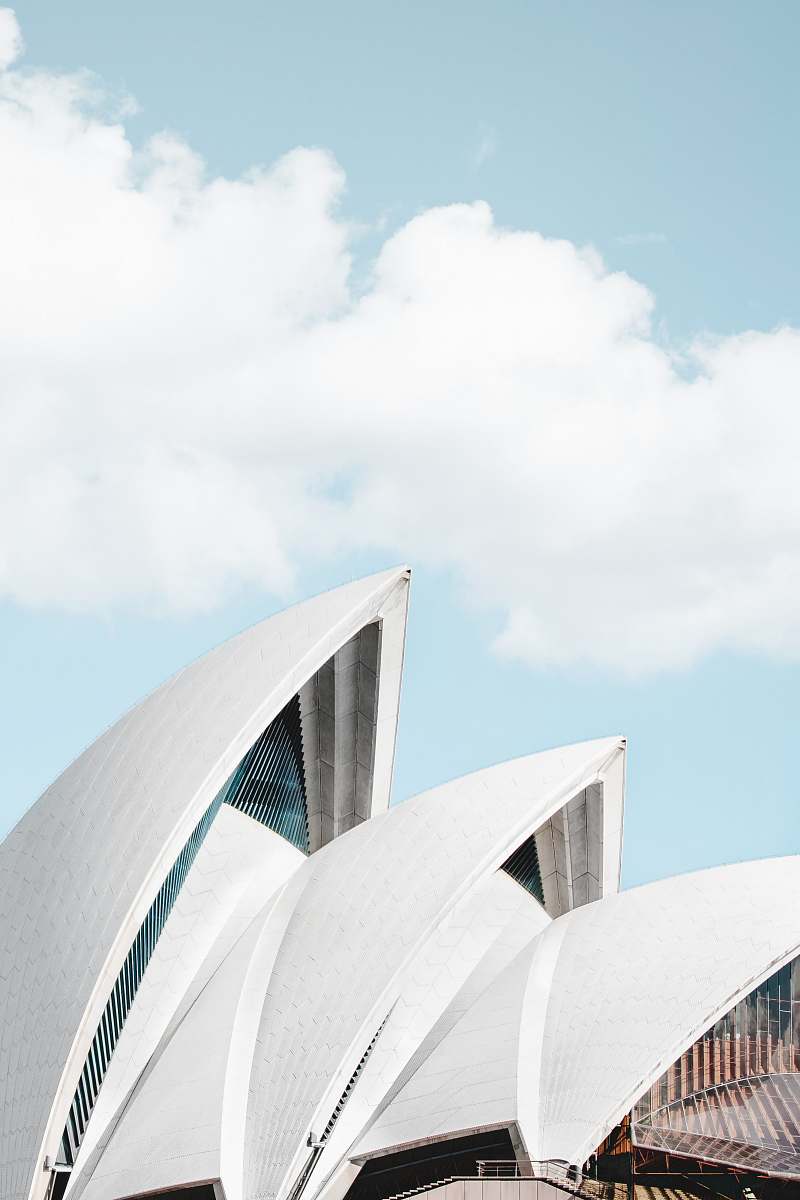 building Sydney Opera House, Australia sydney