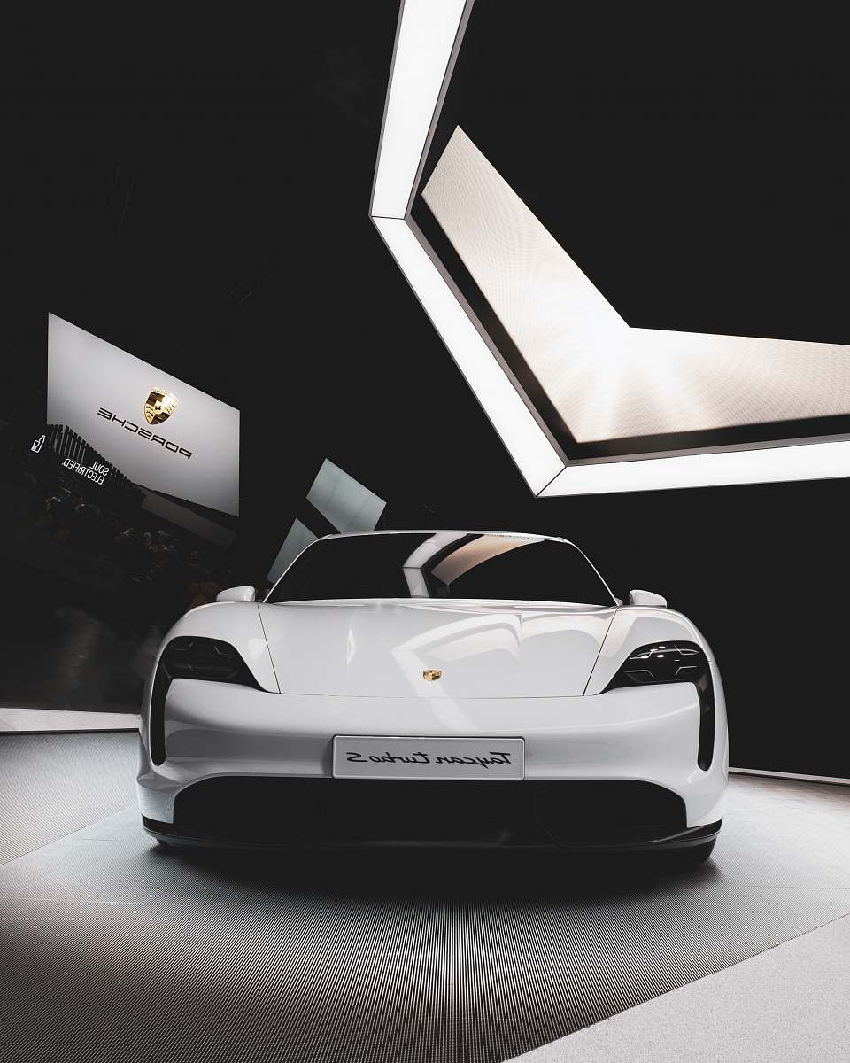 car white Porsche turbo S vehicle