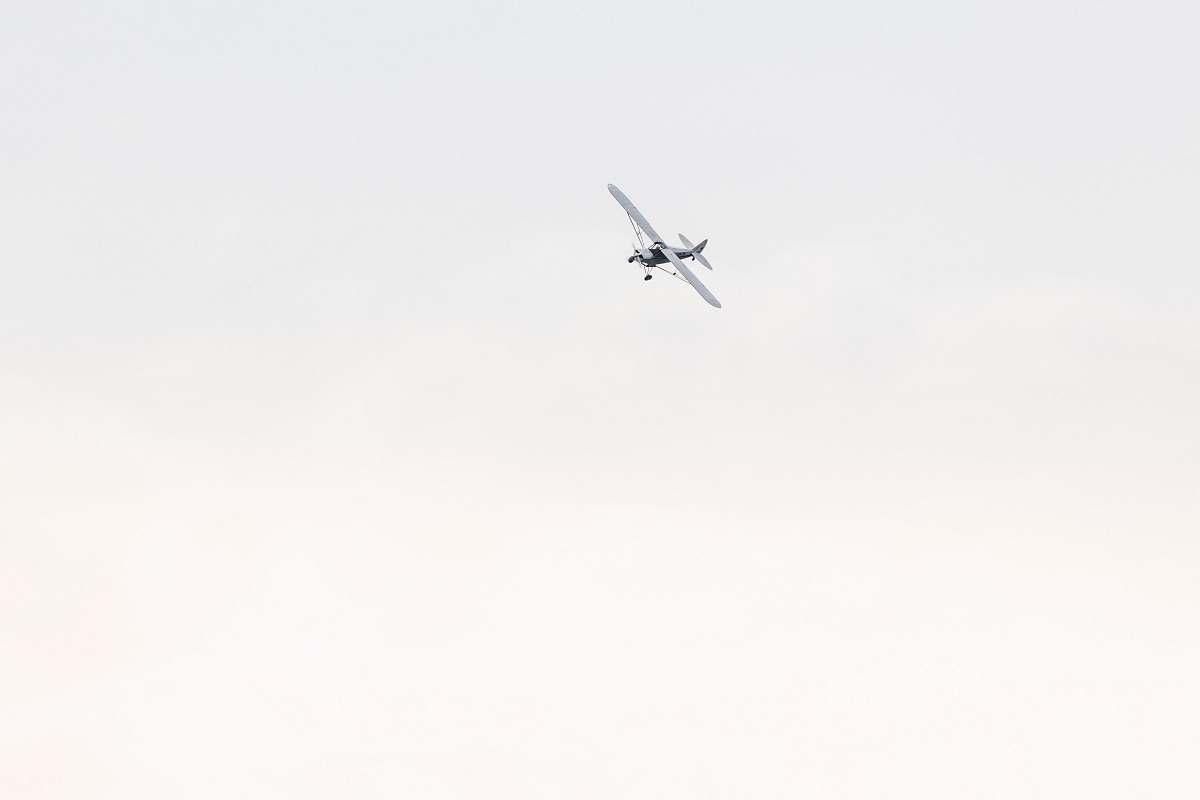 flying aircraft flying on sky montricher