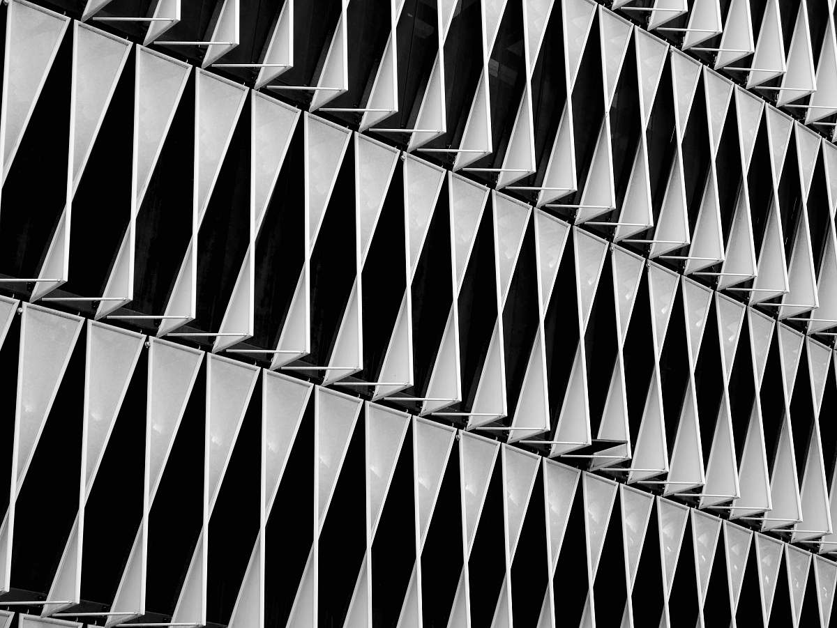 black black and white geometrical shapes triangle