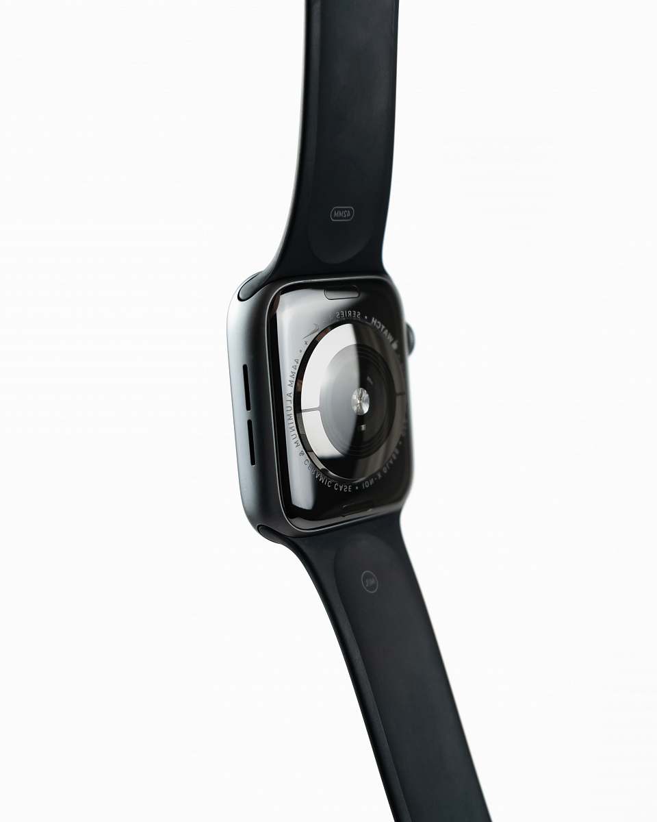 weaponry black Apple Watch with black Sport Band weapon