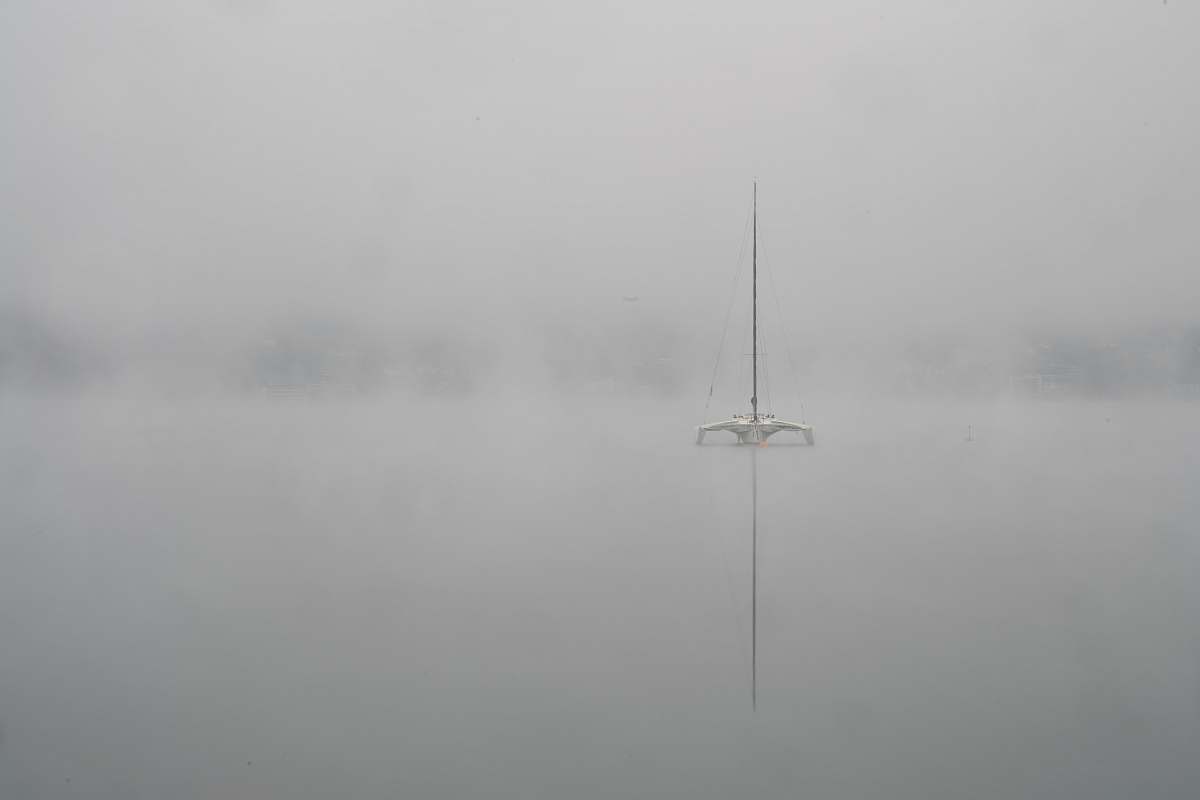 grey black metal rod background of open field sailboat
