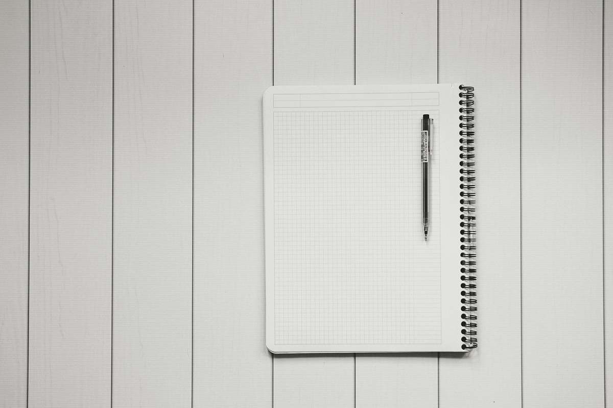 grey graphing notebook paper
