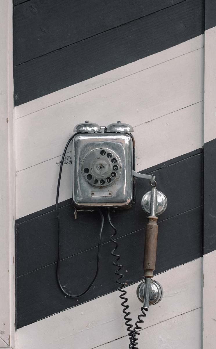 phone gray candlestick telephone electronics