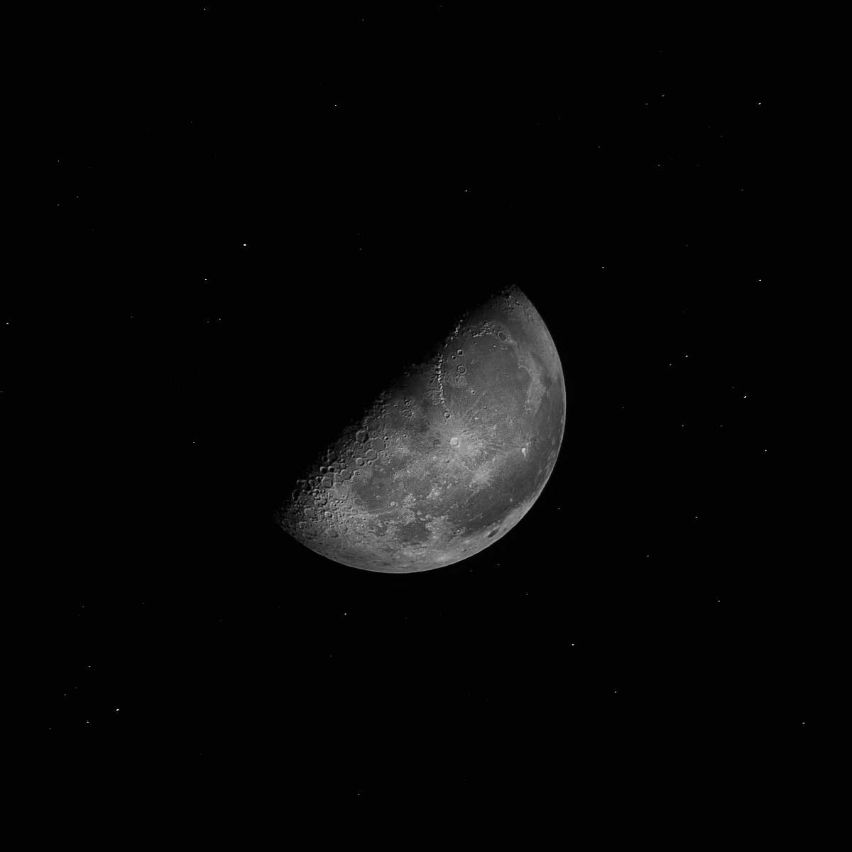 grey gray planet moon