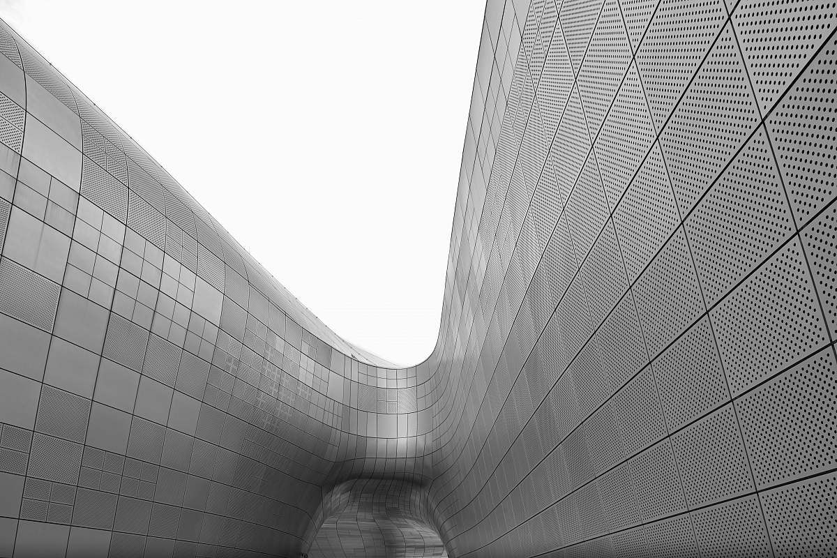 building gray structure architecture