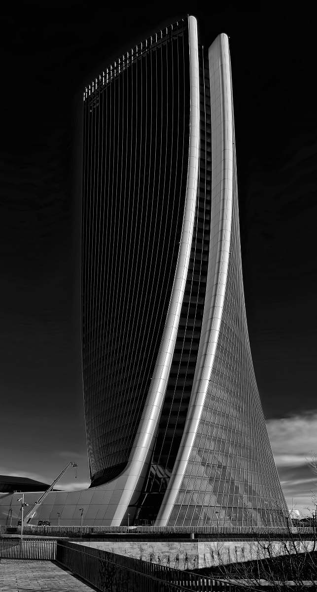 architecture grayscale photo of architectural building building
