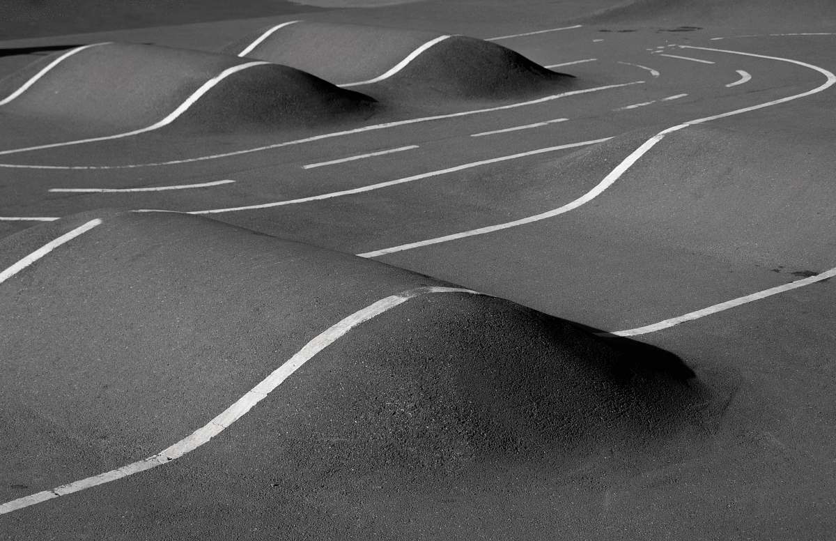 soil grayscale photography dunes nature