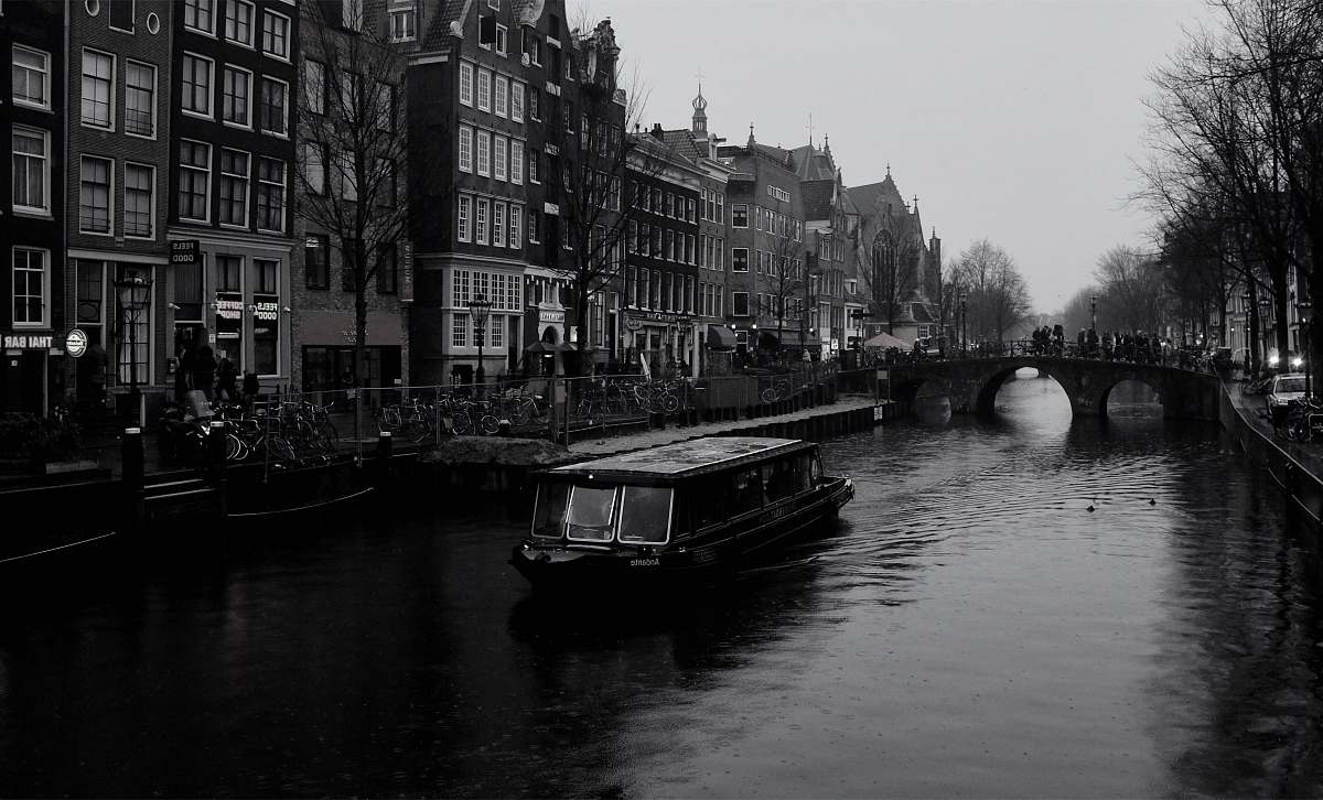 transportation grayscale photography of boats boat