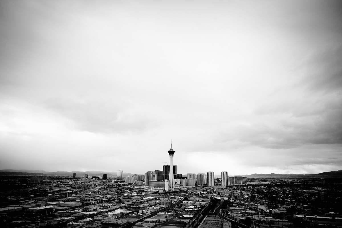 landscape grayscale photography of buildings nature