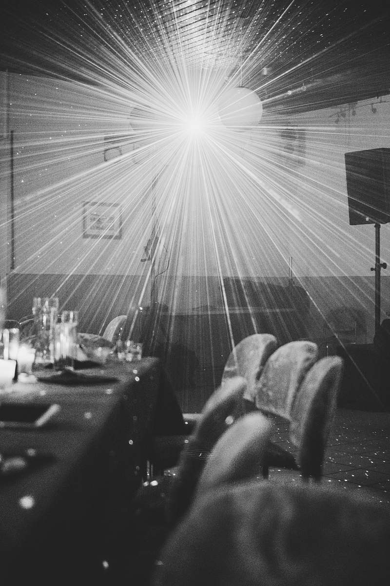 grey grey scale photography of chairs under ballons indoors