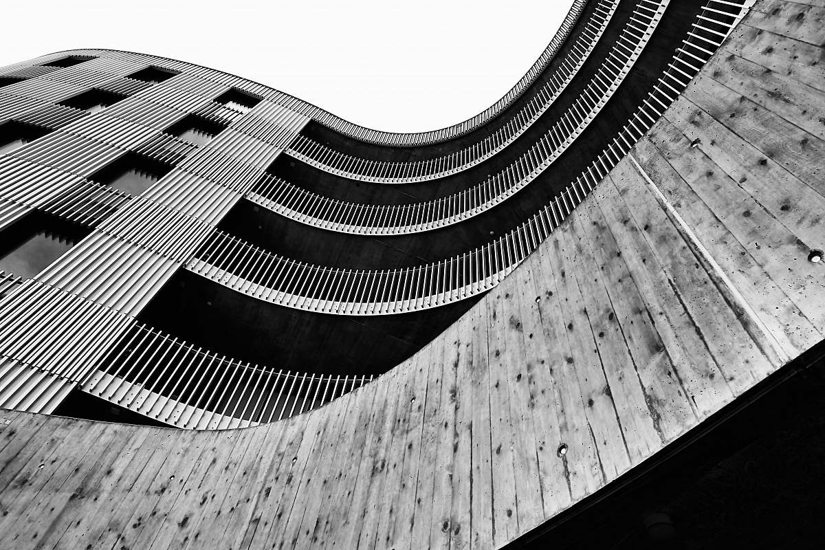 handrail high rise building transportation