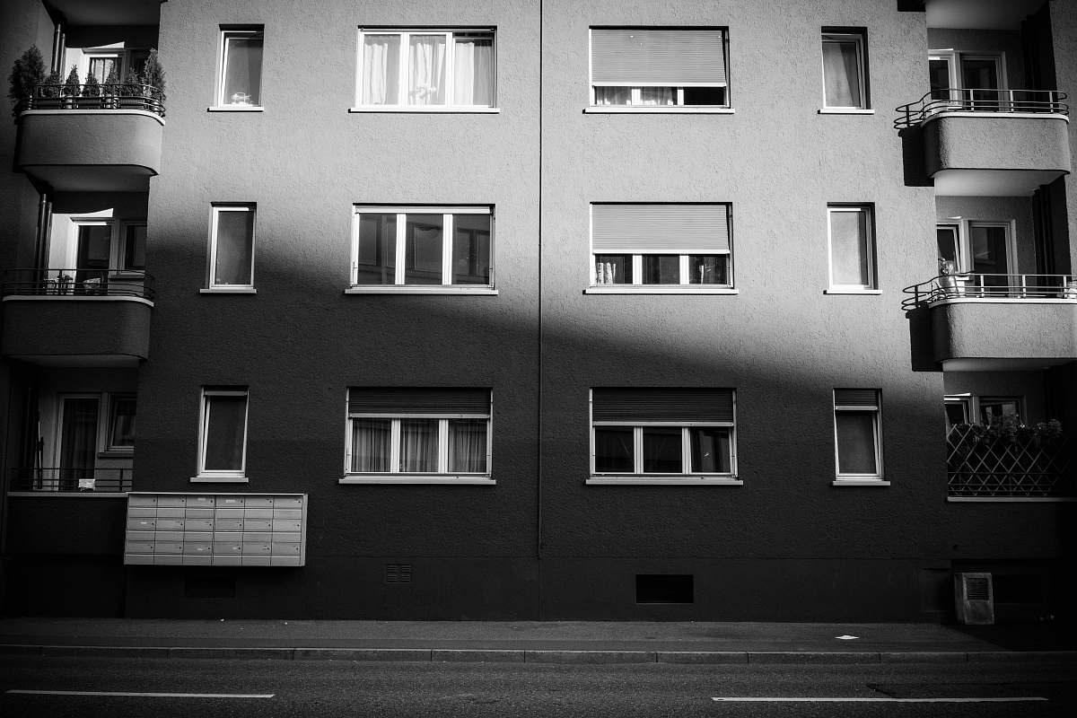 window high rise building gustav-gull-platz