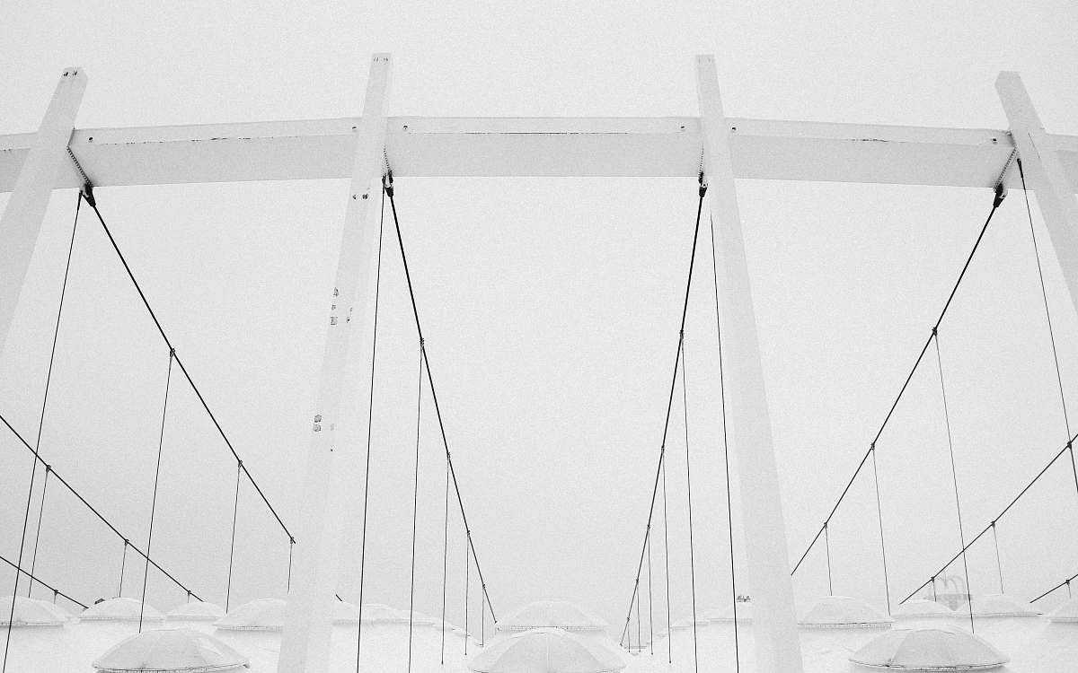 construction low-angle photo of building formation