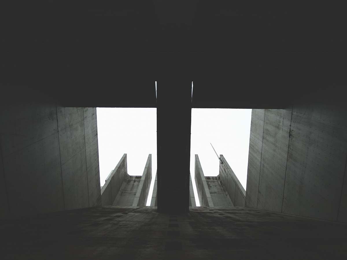 lighting low-angle photography of building during daytime building