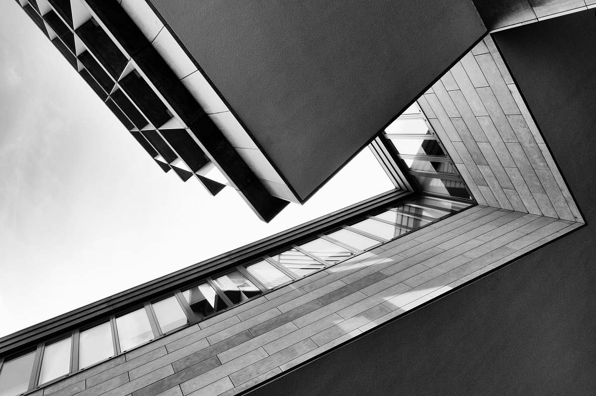 architecture low-angle photography of buildings building
