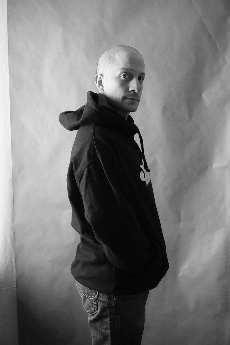 clothing man wearing black hoodie apparel