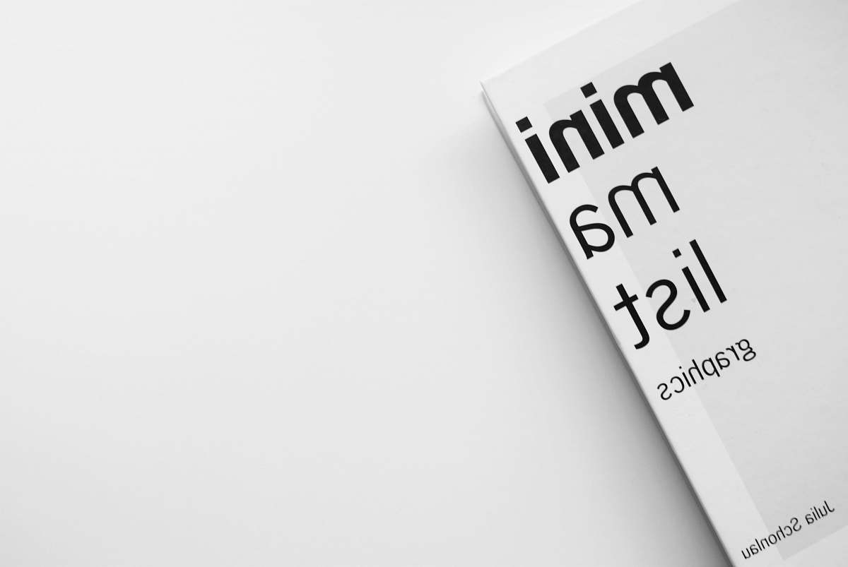 book minimalist graphics by Julia Schonlau book graphic
