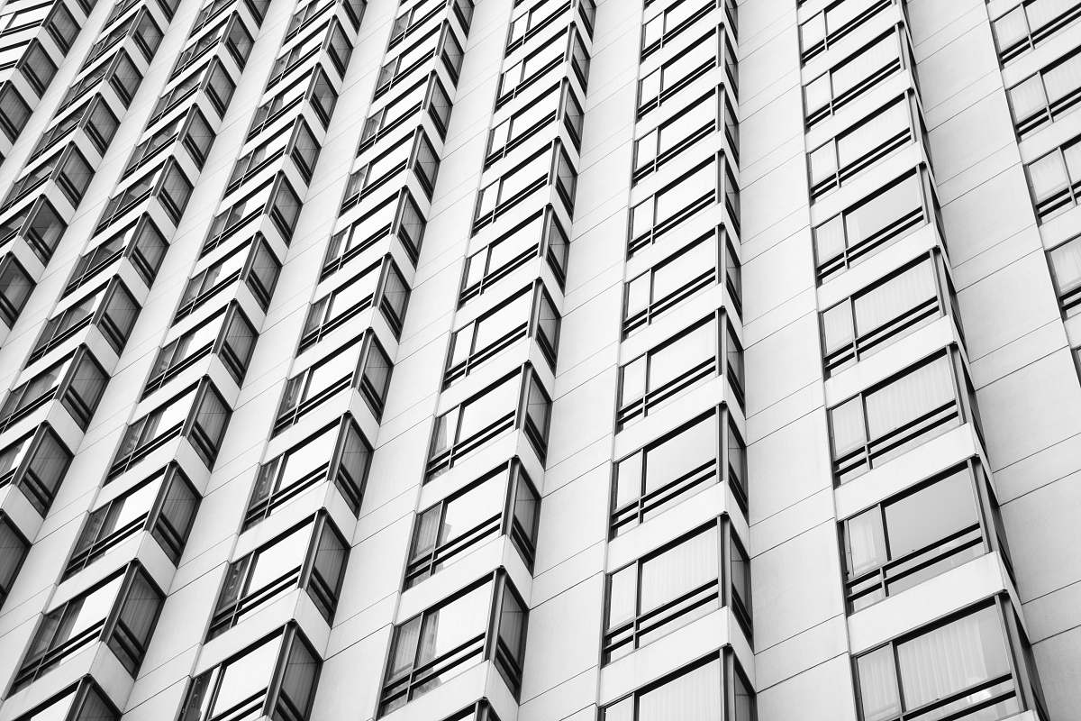 architecture minimalist photography of high-rise building building