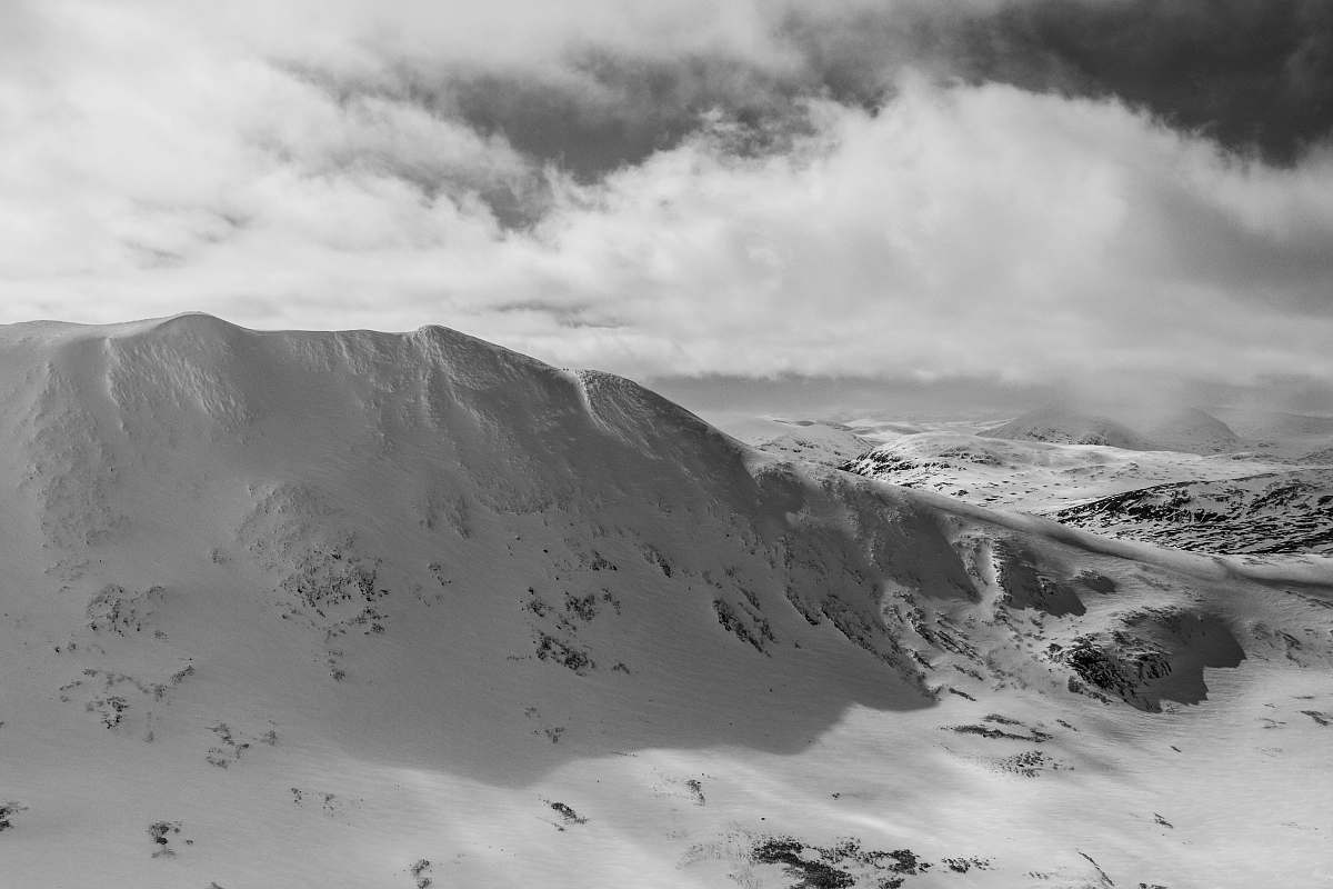 Nature Mountain Covering White Snow During Daytime Grey Image Free Photo