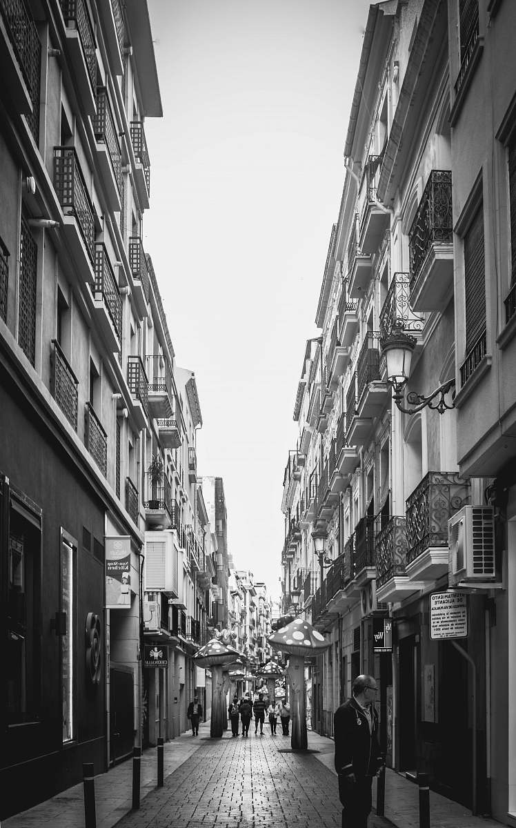 Path People Walking On Street Human Image Free Photo