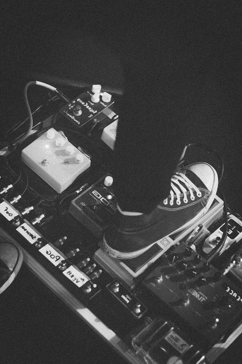 clothing person stepping on pedal apparel